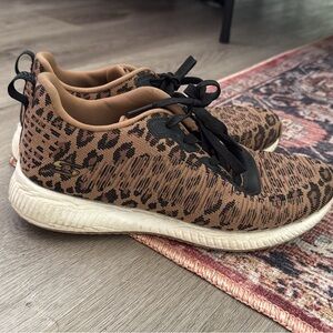 Skechers Women's Leopard Print Sneakers